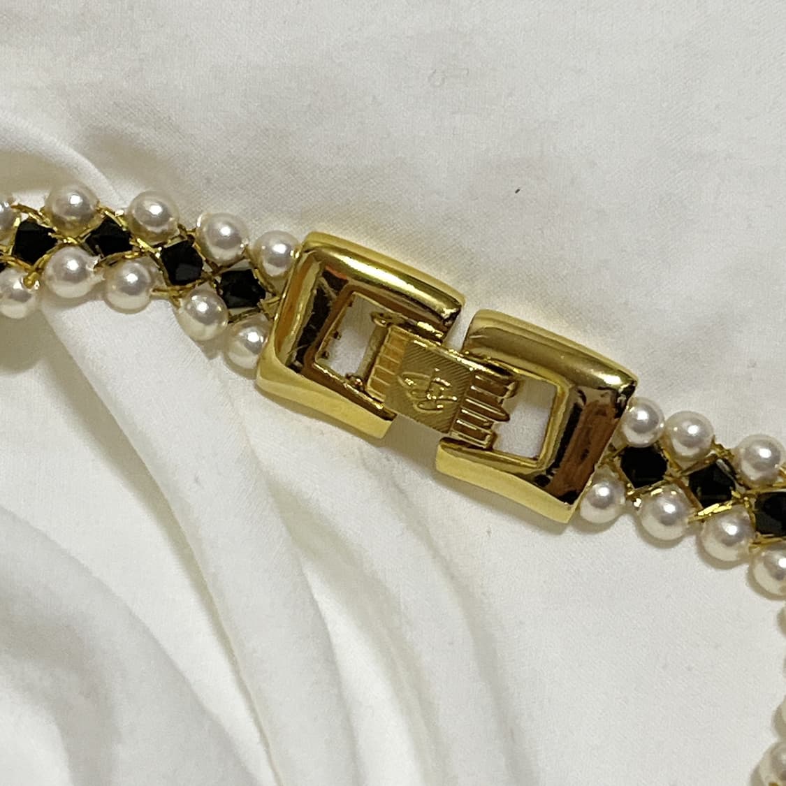 빈티지 ) balmain 발망 진주 비즈 목걸이 상품이미지8