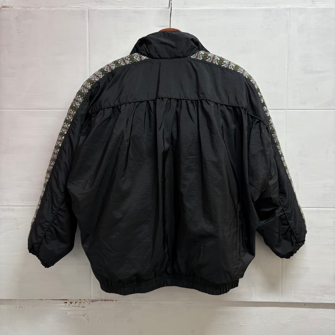 덕다운 빈티지 니트 자수 패딩 점퍼  상품이미지6