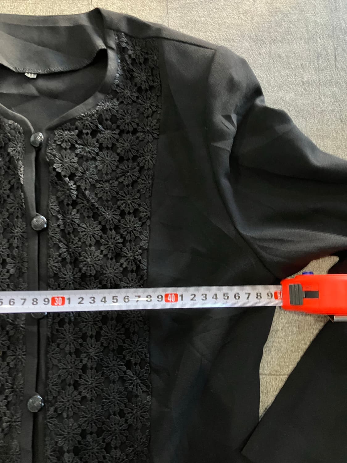 일본빈티지 달천깔페어리 고딕프린세스 플라워블라우스자켓 상품이미지2