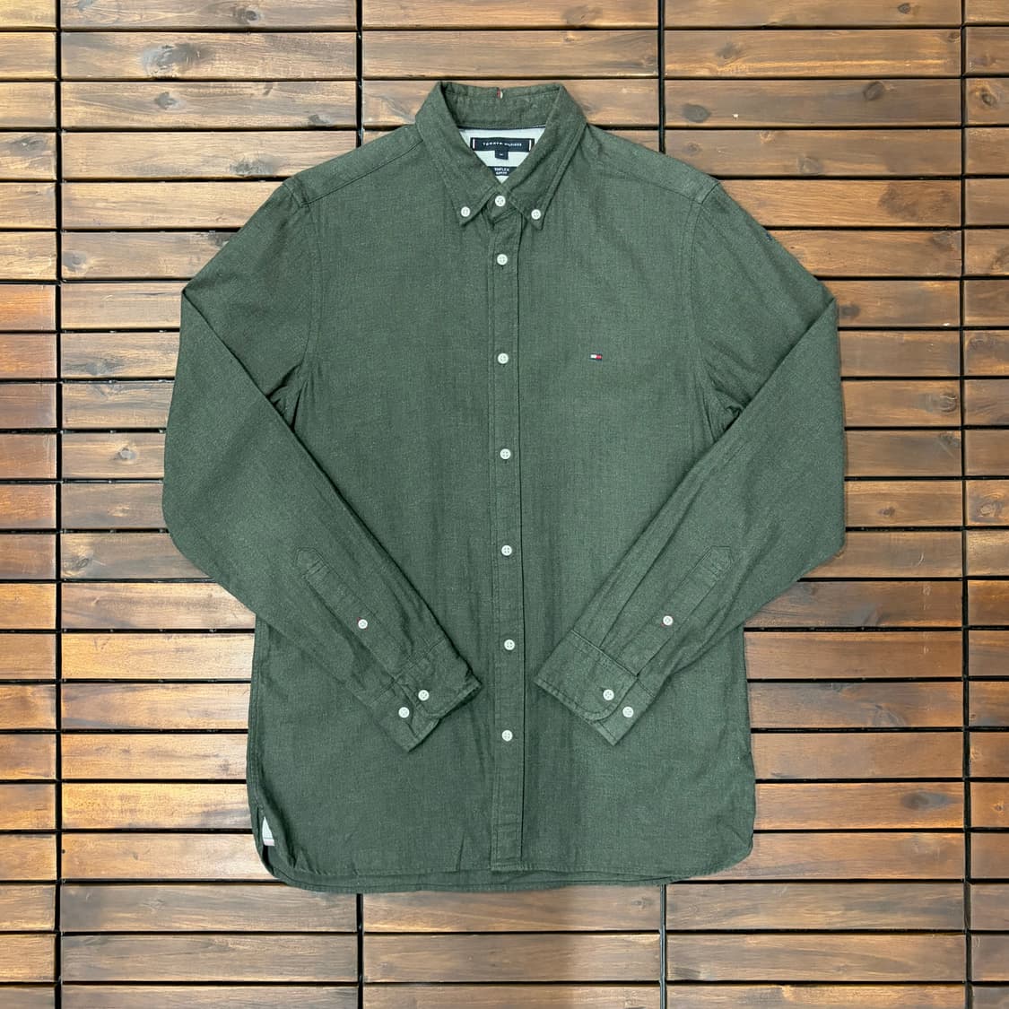 타미힐피거 버튼 다운 셔츠 (M) 상품이미지1