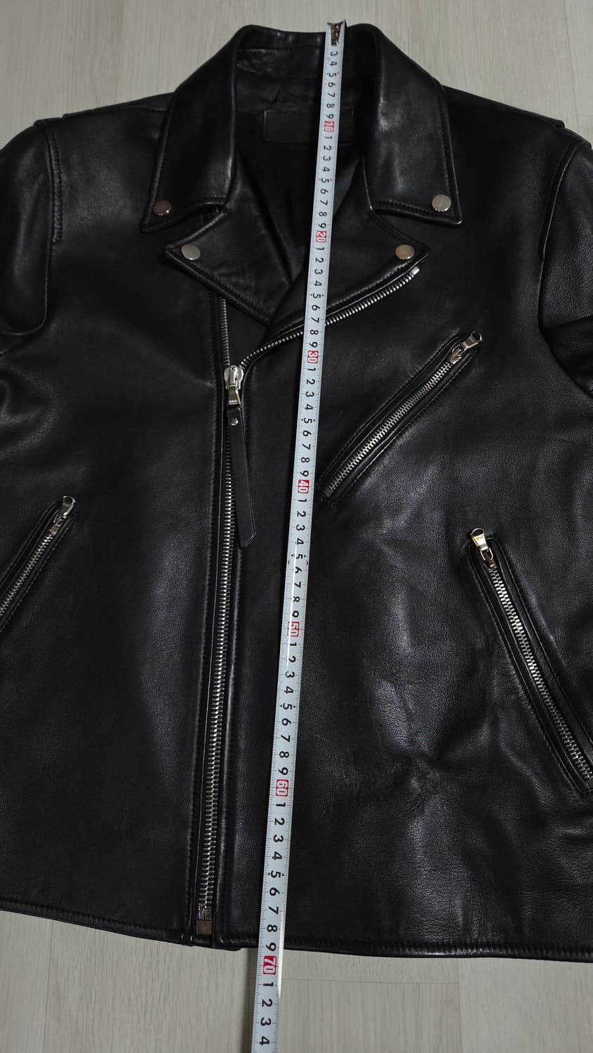 (착샷) 질스튜어트 뉴욕 가죽자켓 라이더  상품이미지5