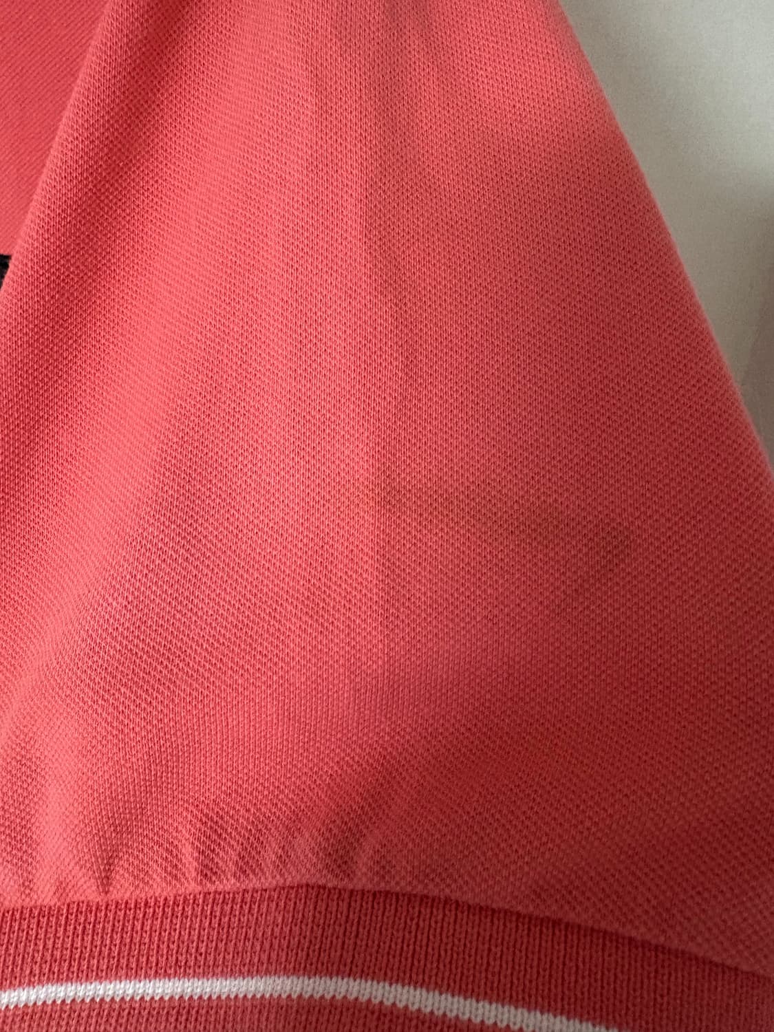 정품 스톤아일랜드 슬림핏 PK 티셔츠 L 코랄 상품이미지10