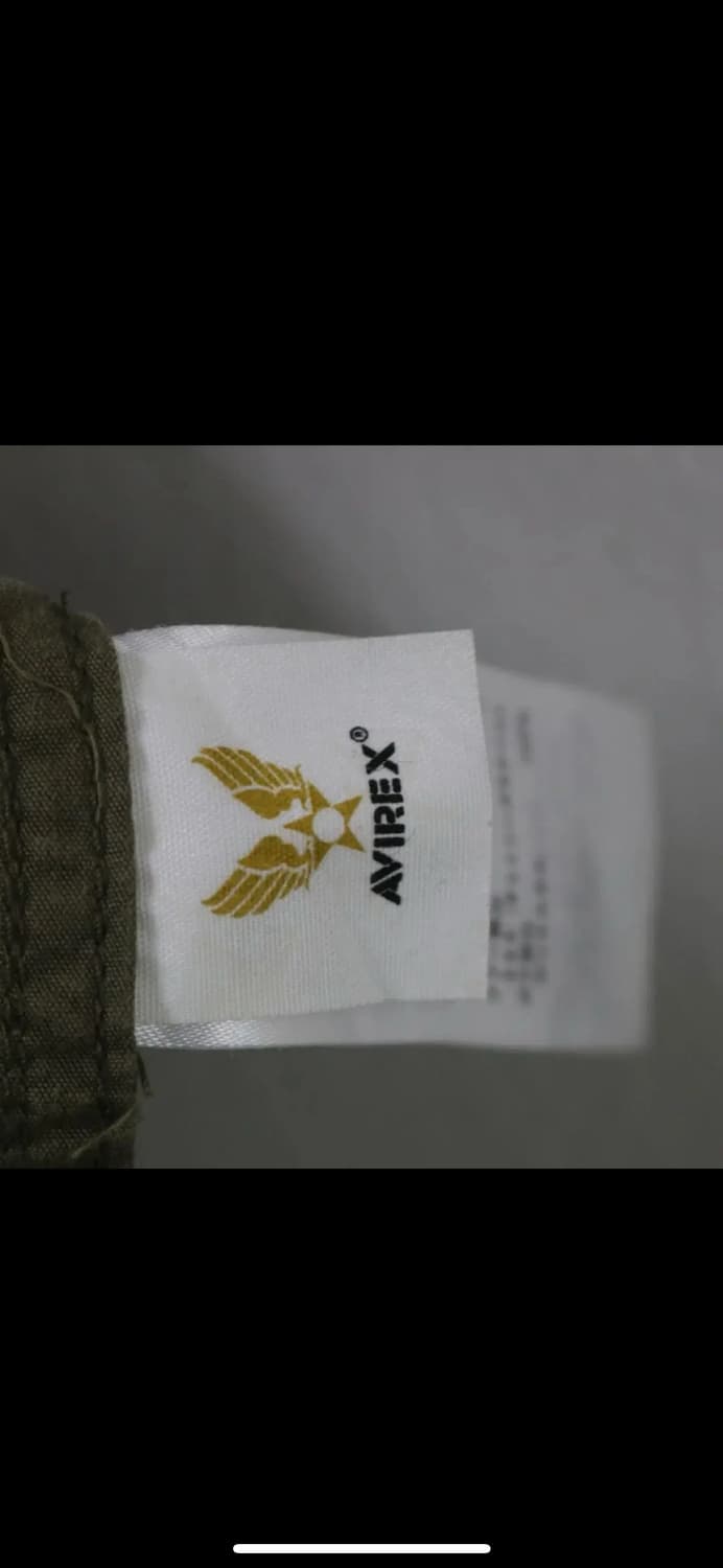빈티지 모리걸 얼스뮤직x아비렉스 야상 상품이미지5