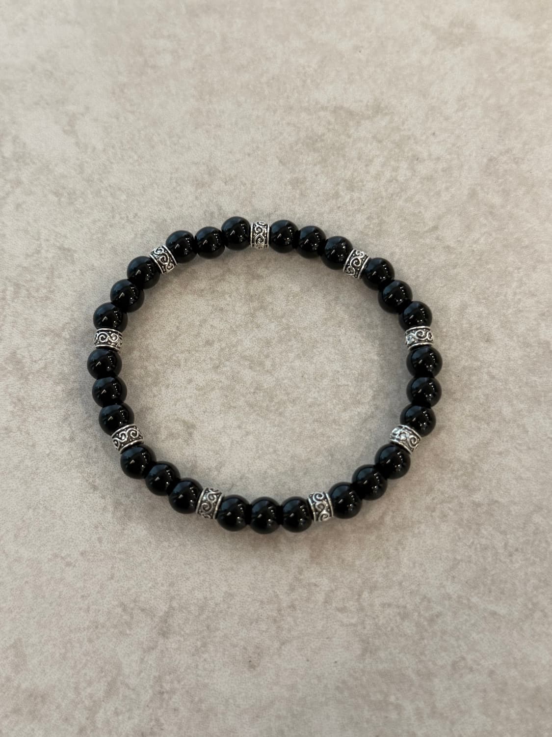 화산석 산호 포인트 팔찌 상품이미지1