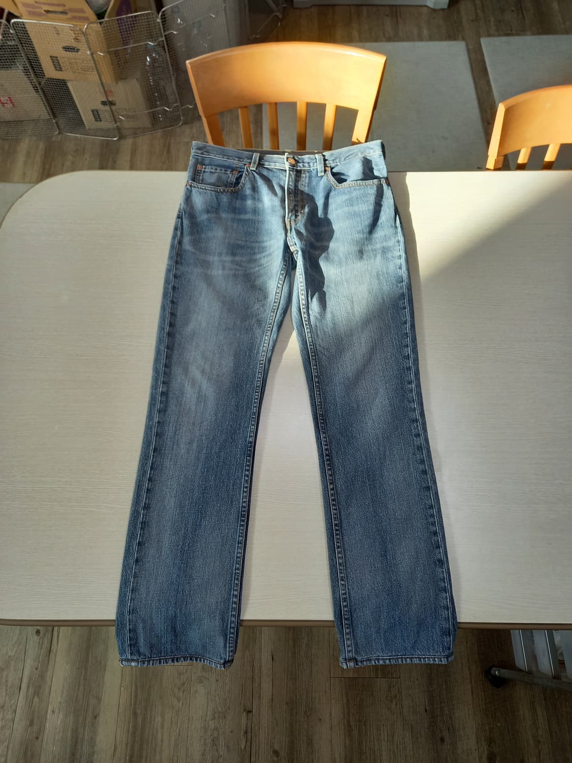 32 리바이스551 워싱 슬림일자진 32-293 상품이미지1