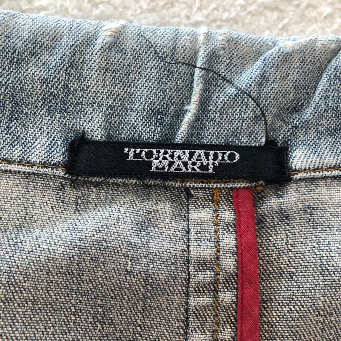 토네이도 마트 빈티지 페이딩 커버올 데님 자켓  상품이미지6