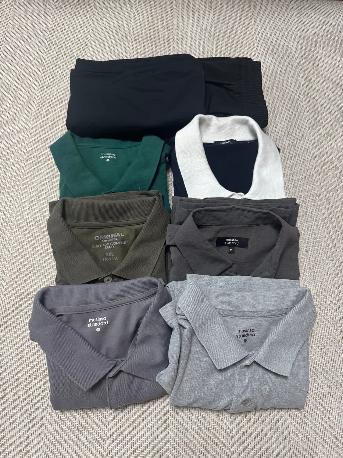 무신사 스탠다드, 스파오 카라티 남성 의류 판매 상품이미지1