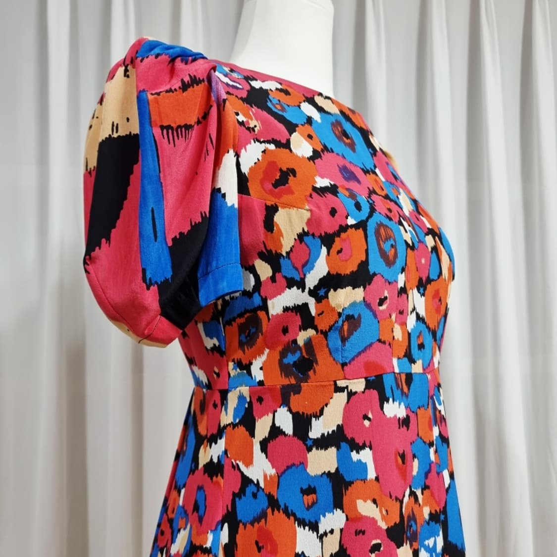 씨바이끌로에 원피스 실크100 (44-날씬55) 상태최상 상품이미지7