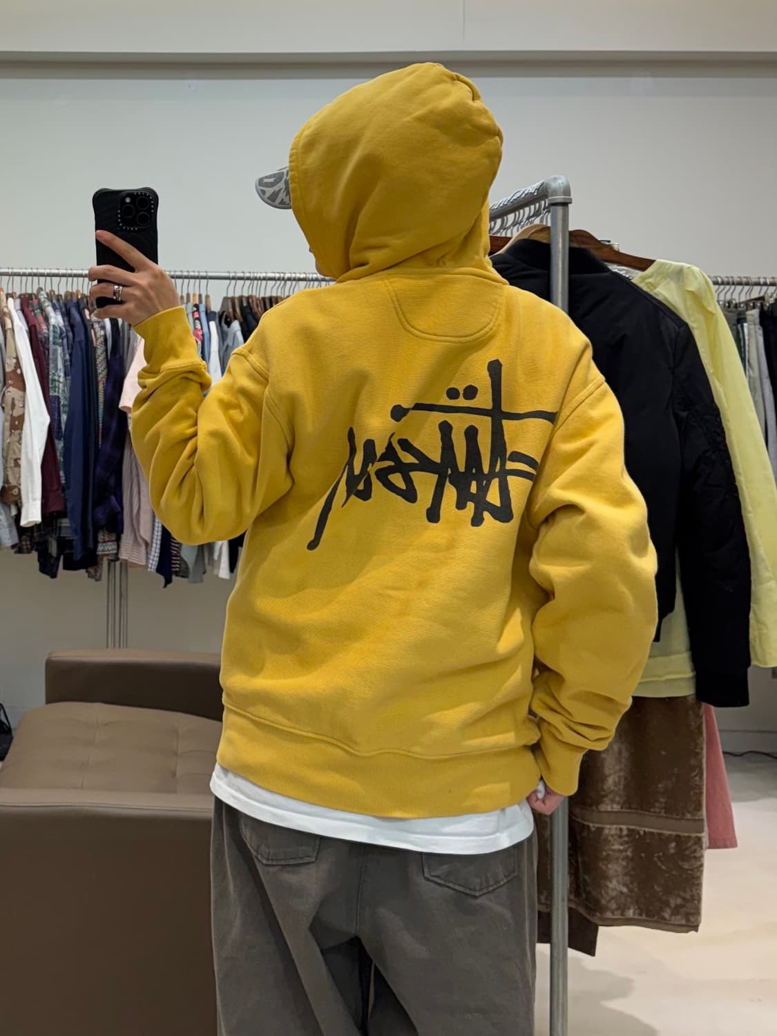 스투시 베이직 스투시 후드티 상품이미지1