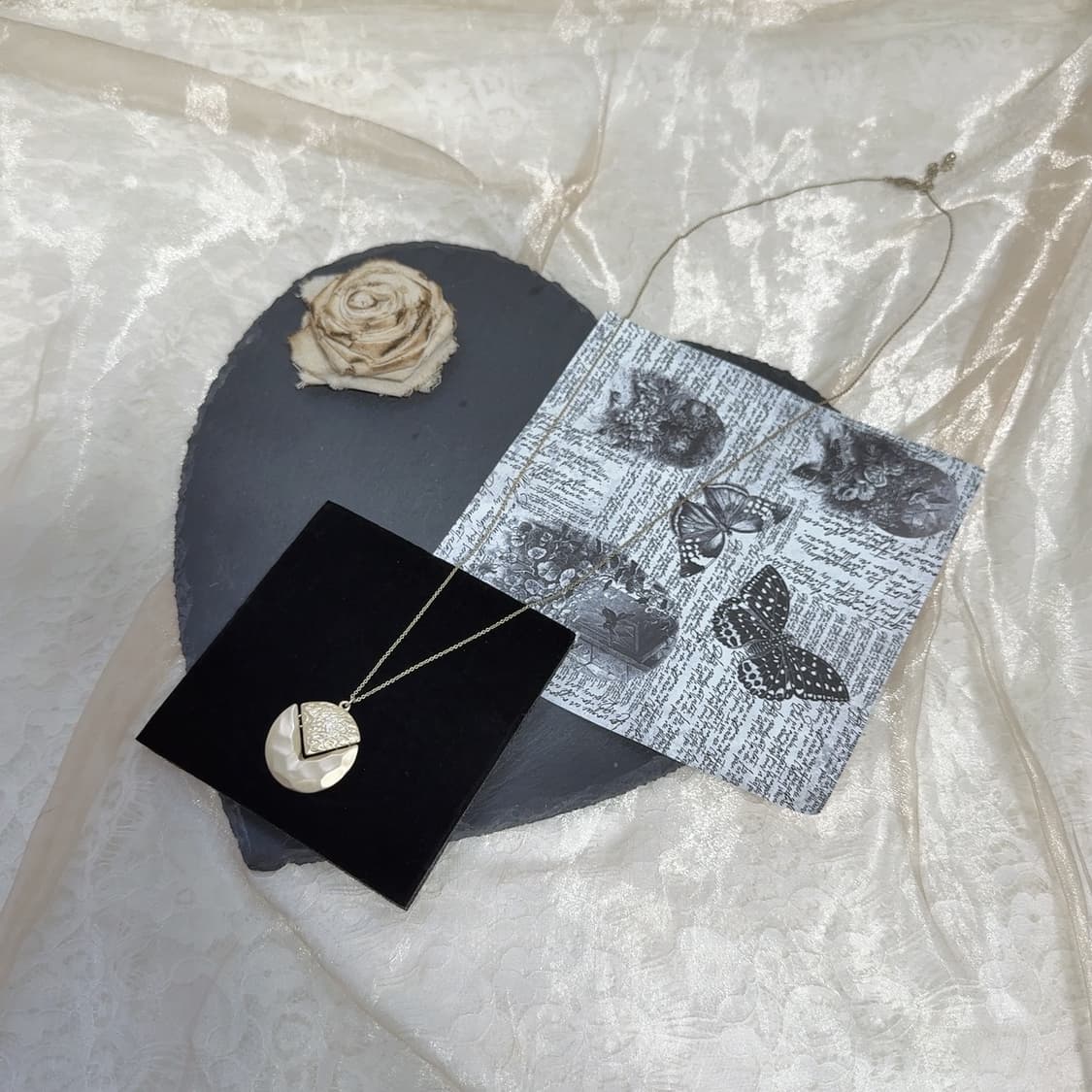 빈티지 마테 해머링 목걸이 상품이미지2