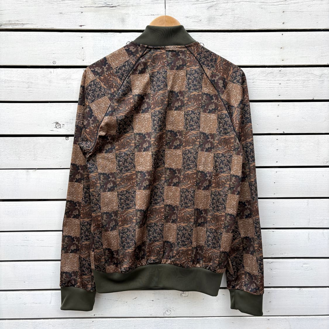 Adidas 아디다스 카모 체커 트랙탑 져지 자켓 상품이미지2