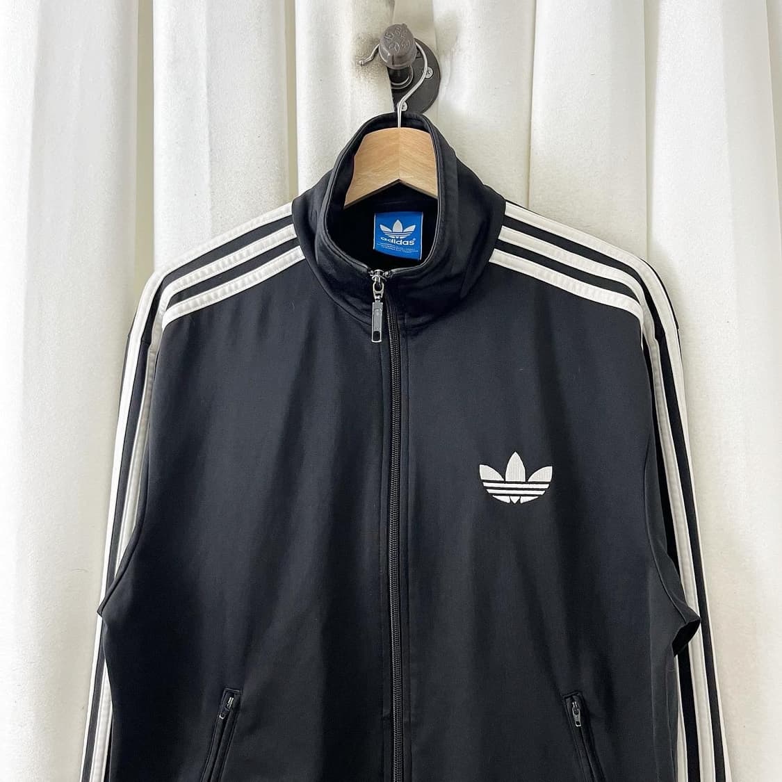 아디다스 블랙 화이트 파이어버드 져지 상품이미지2