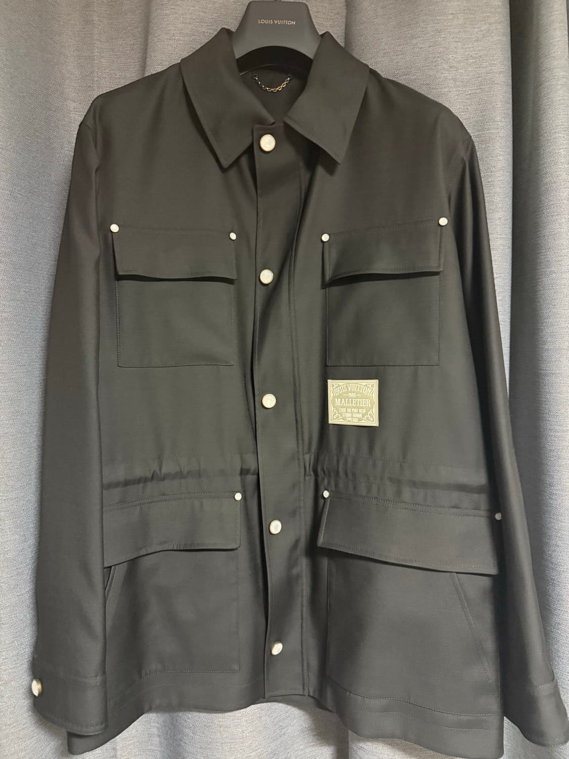 루이비통 워크웨어 더블 페이스 파카 블랙 52 상품이미지2