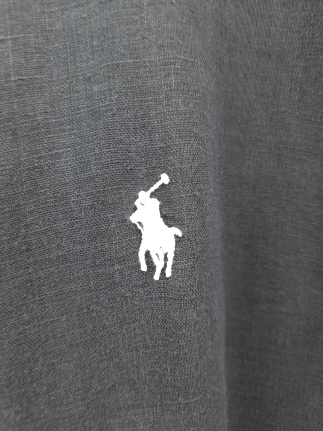 M 큐알정품 랄프로렌 린넨 셔츠 상품이미지4