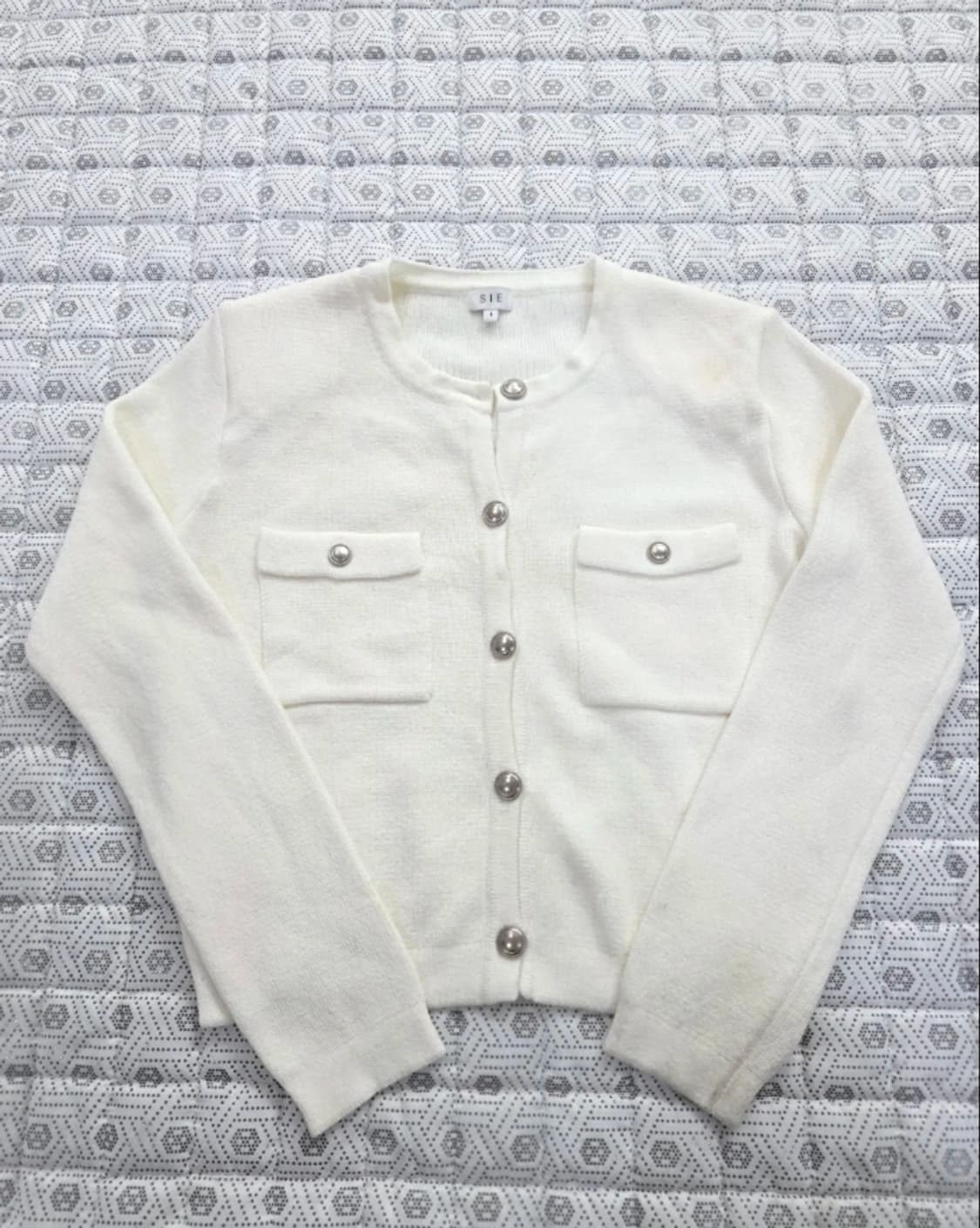 시에 클래시 포켓 가디건 크림 ~55 상품이미지4
