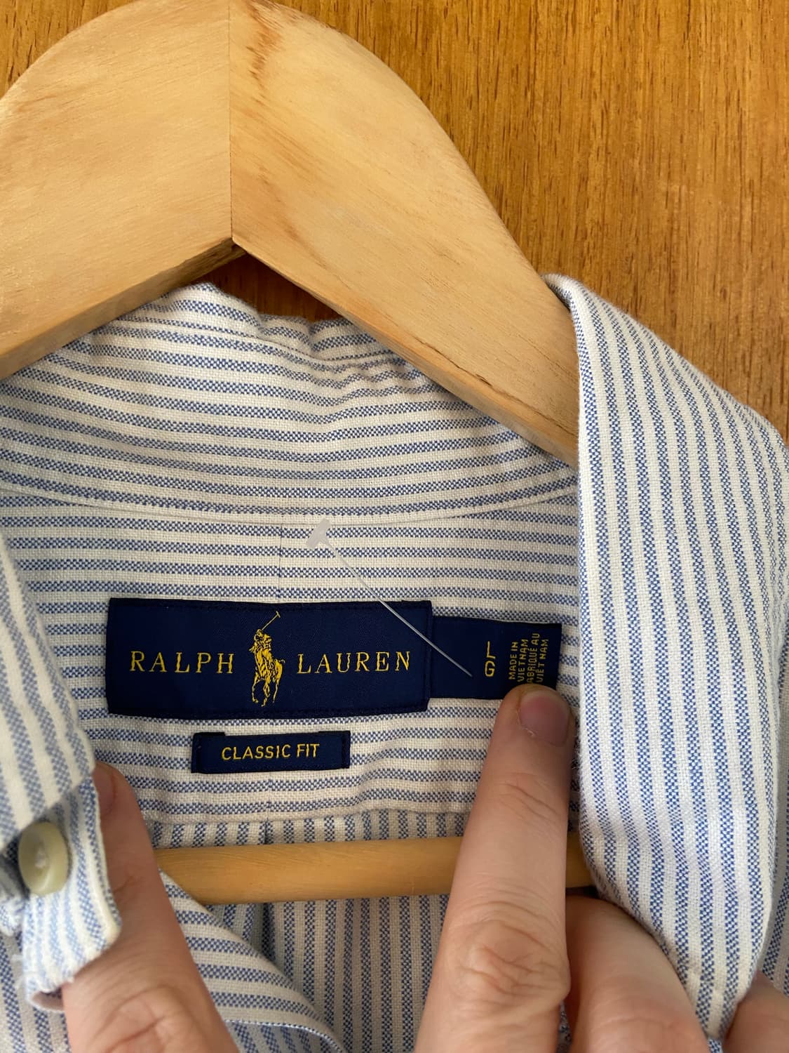 폴로 랄프로렌 스트라이프 셔츠 상품이미지4