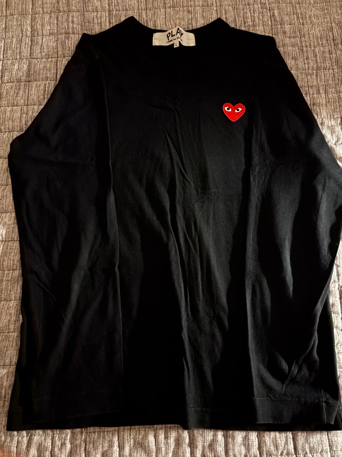 꼼데가르송 긴팔티  상품이미지1