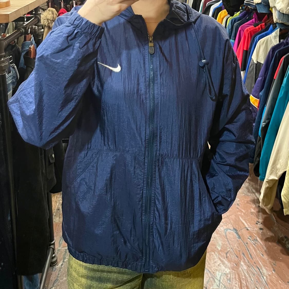 [HI] 나이키 바람막이 네이비 상품이미지2