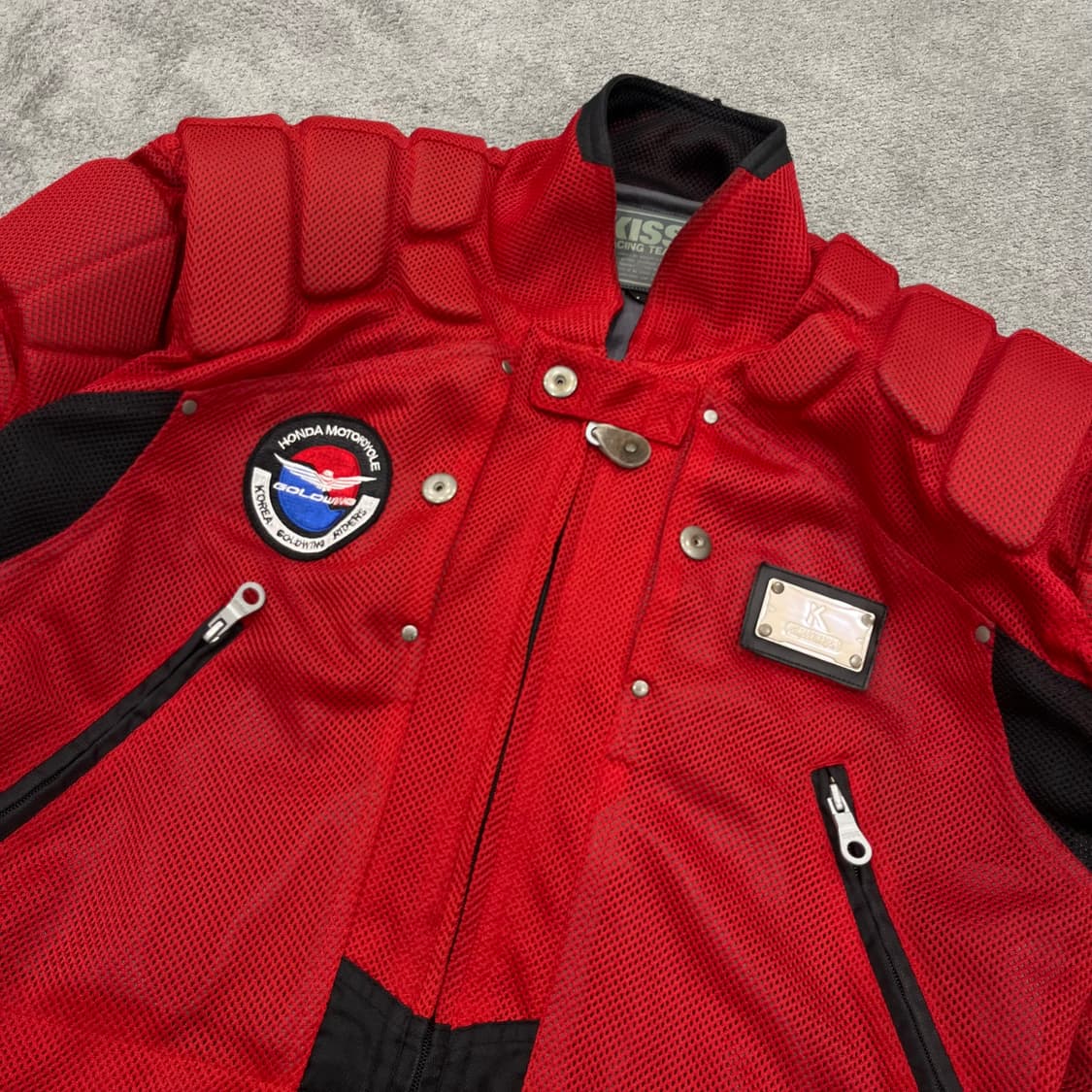 M KISS RACING 모터사이클 레이싱 자켓 상품이미지2