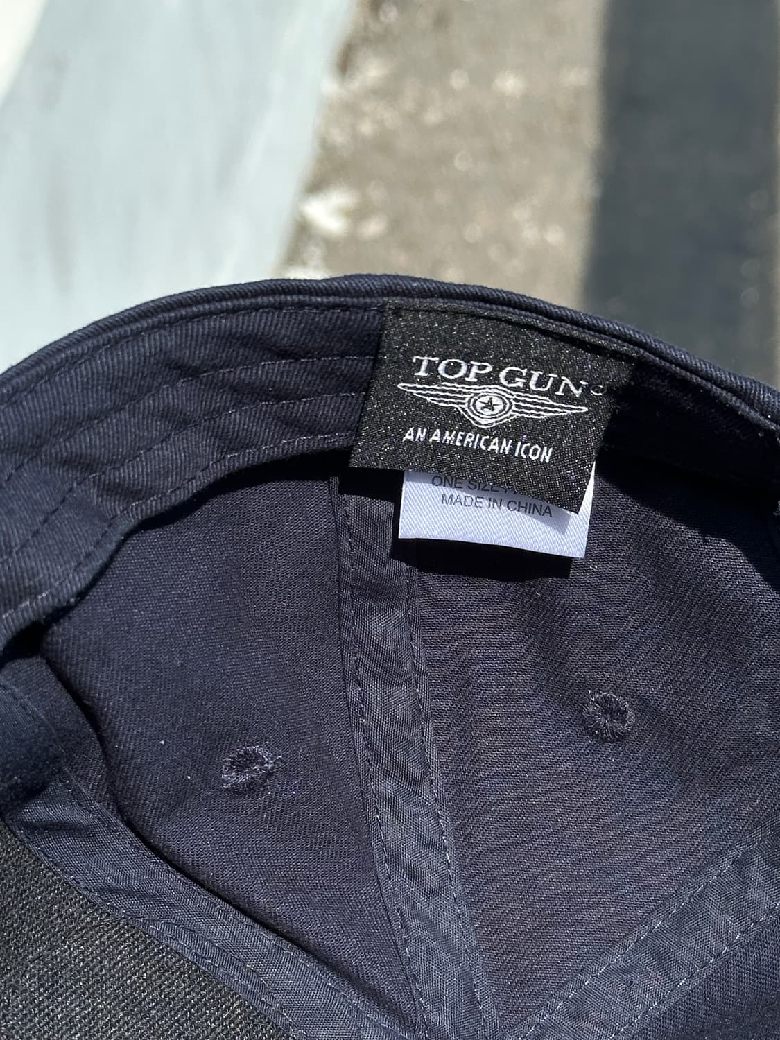 [F] TOP GUN 탑건 패치 네이비 볼캡 모자 상품이미지7