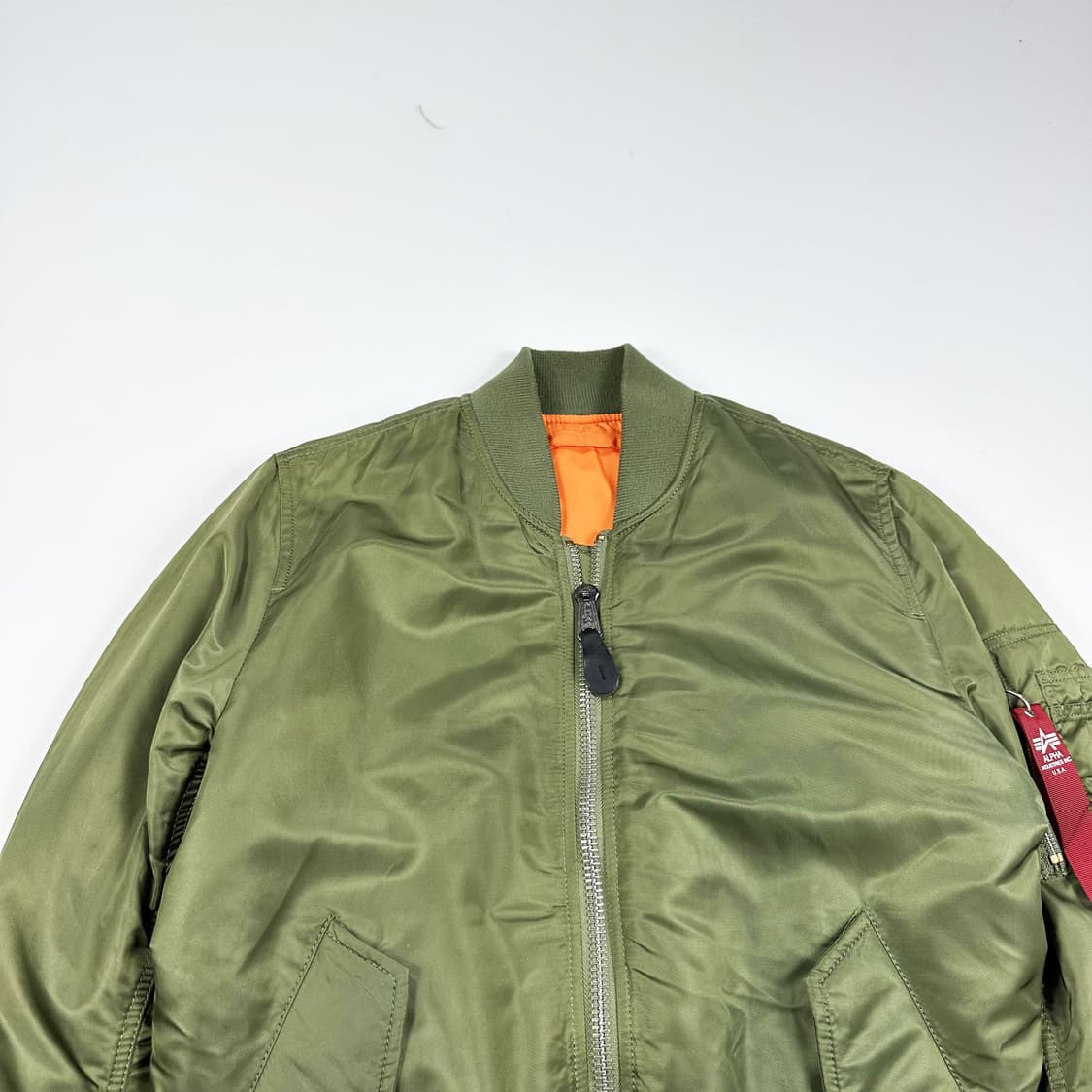 알파인더스트리 리버시블 MA-1 항공점퍼 XS 상품이미지2