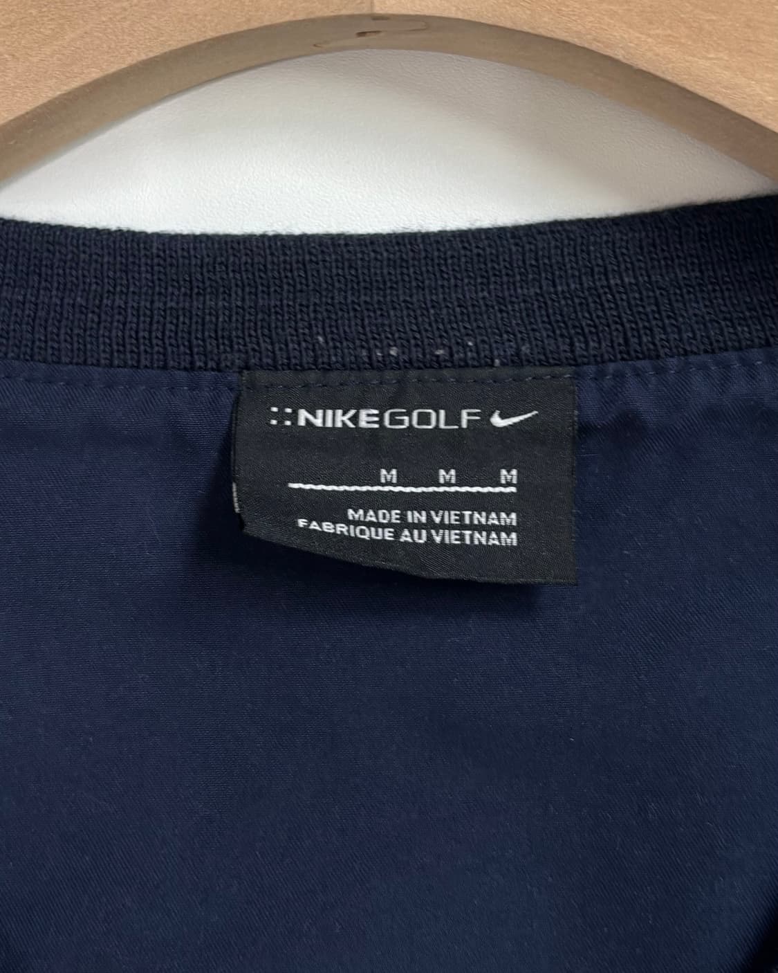 Nike 나이키 골프 암스우시 네이비 브이넥 웜업 상품이미지6