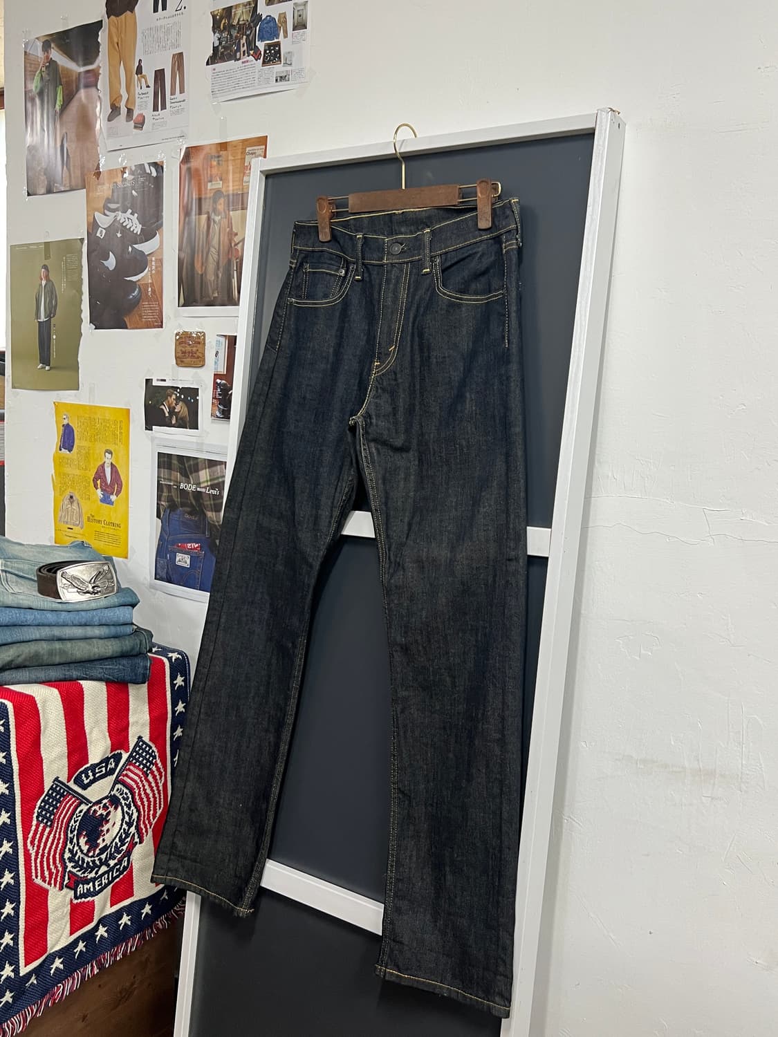 Levis 리바이스 505 레귤러 스트레이트 데님 팬츠 상품이미지8