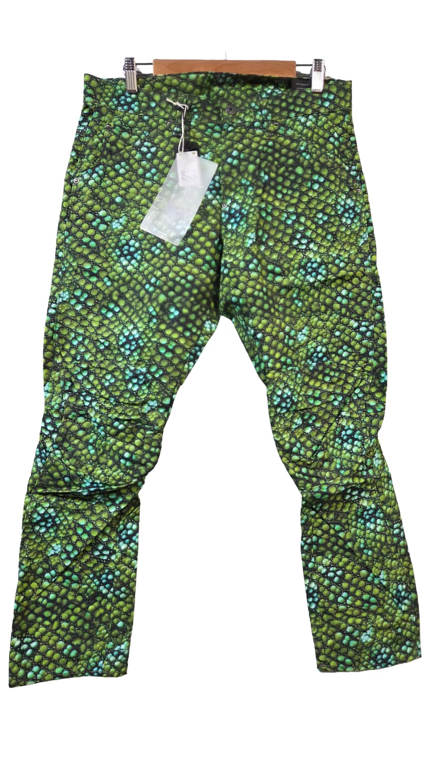 G-STAR그린 레오파드 패턴 바지(26/32) 상품이미지1