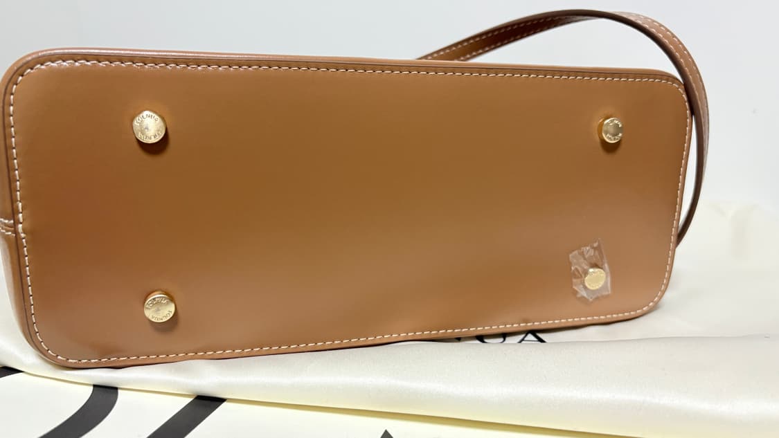 폴뉴아 MINI ANNEAU BAG carmel stitch 상품이미지3