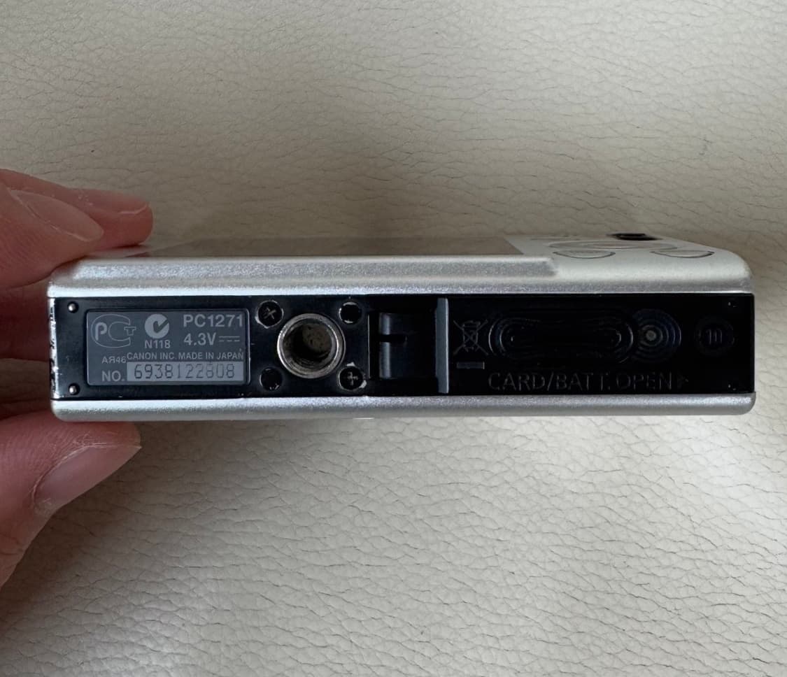 캐논 익서스 80 CANON IXUS 80 빈티지 디지털카메라 디카 상품이미지10