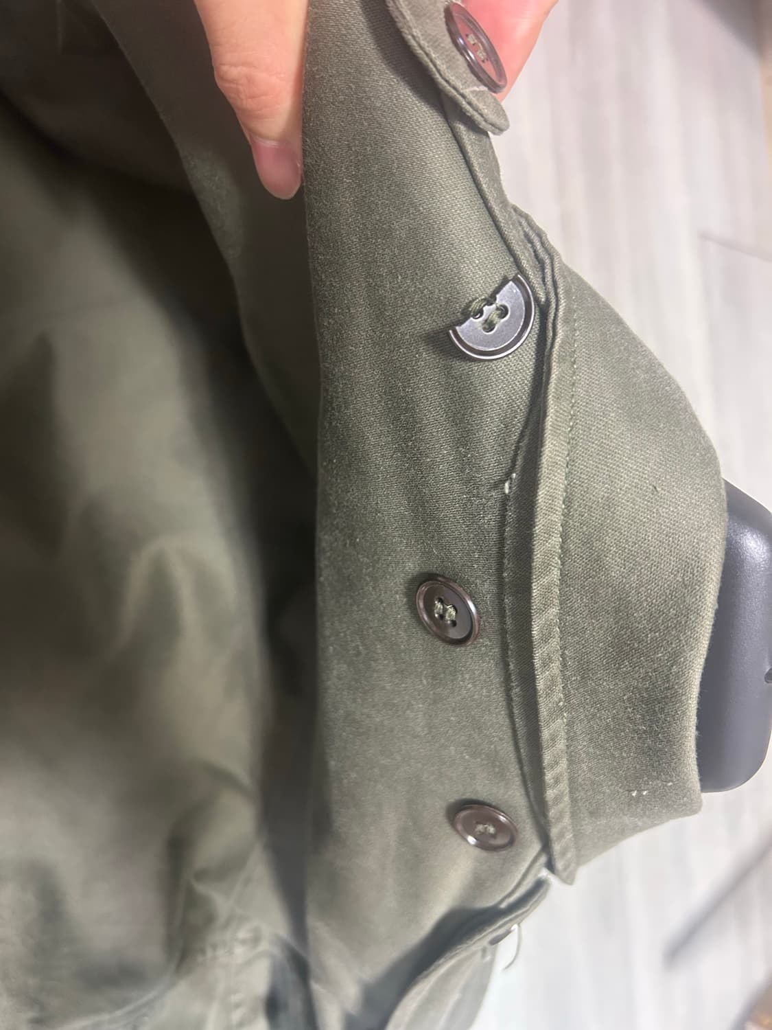 60년대 프랑스군 M-64 필드자켓 상품이미지5