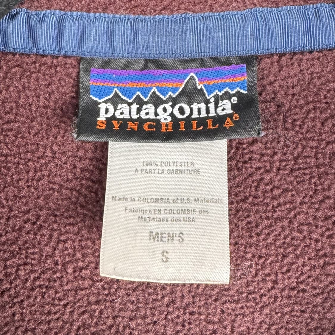 11FW 파타고니아 신칠라 스냅-T 브라운/그레이 콜롬비아 상품이미지7