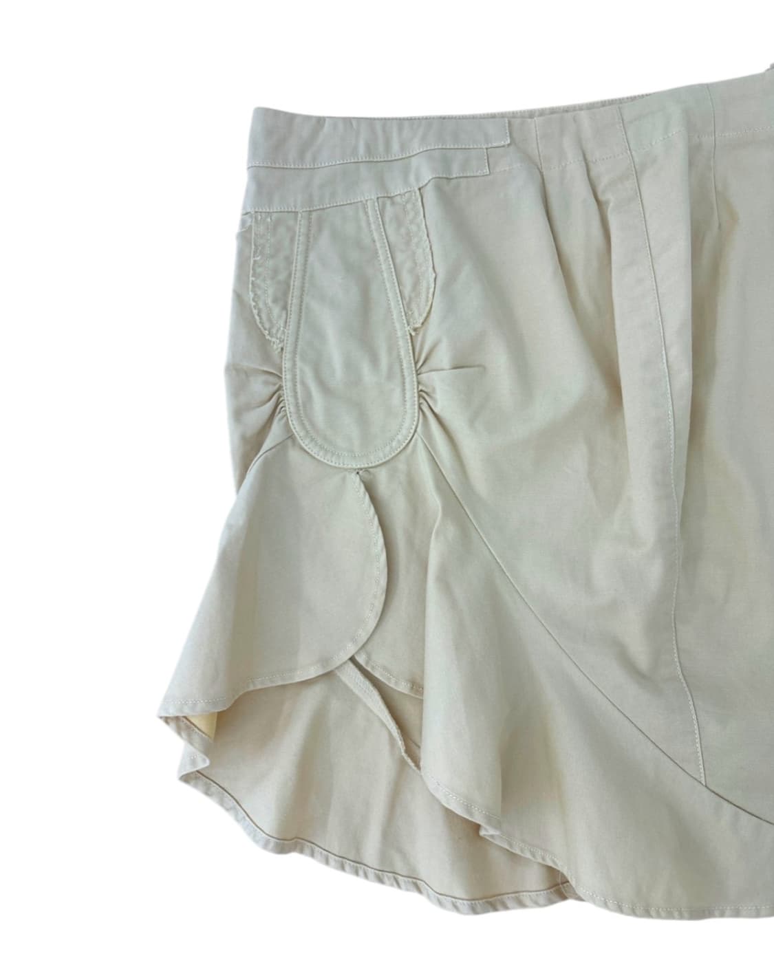 Armani cotton unbalance skirt 상품이미지7