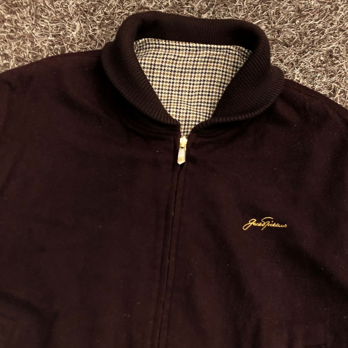 잭니클라우스 울 리버시블 블루종 자켓 상품이미지2