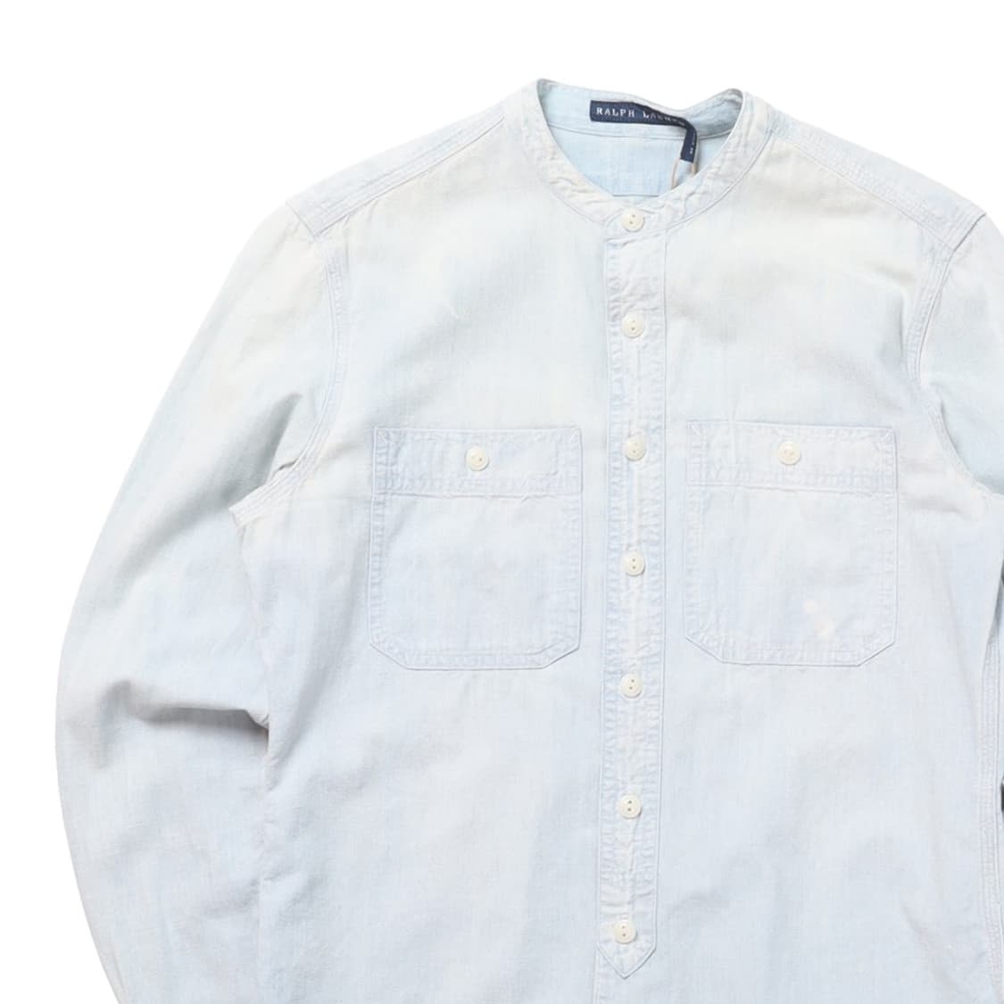 랄프로렌 Ralph Lauren Denim Non Collar Shirt 상품이미지2