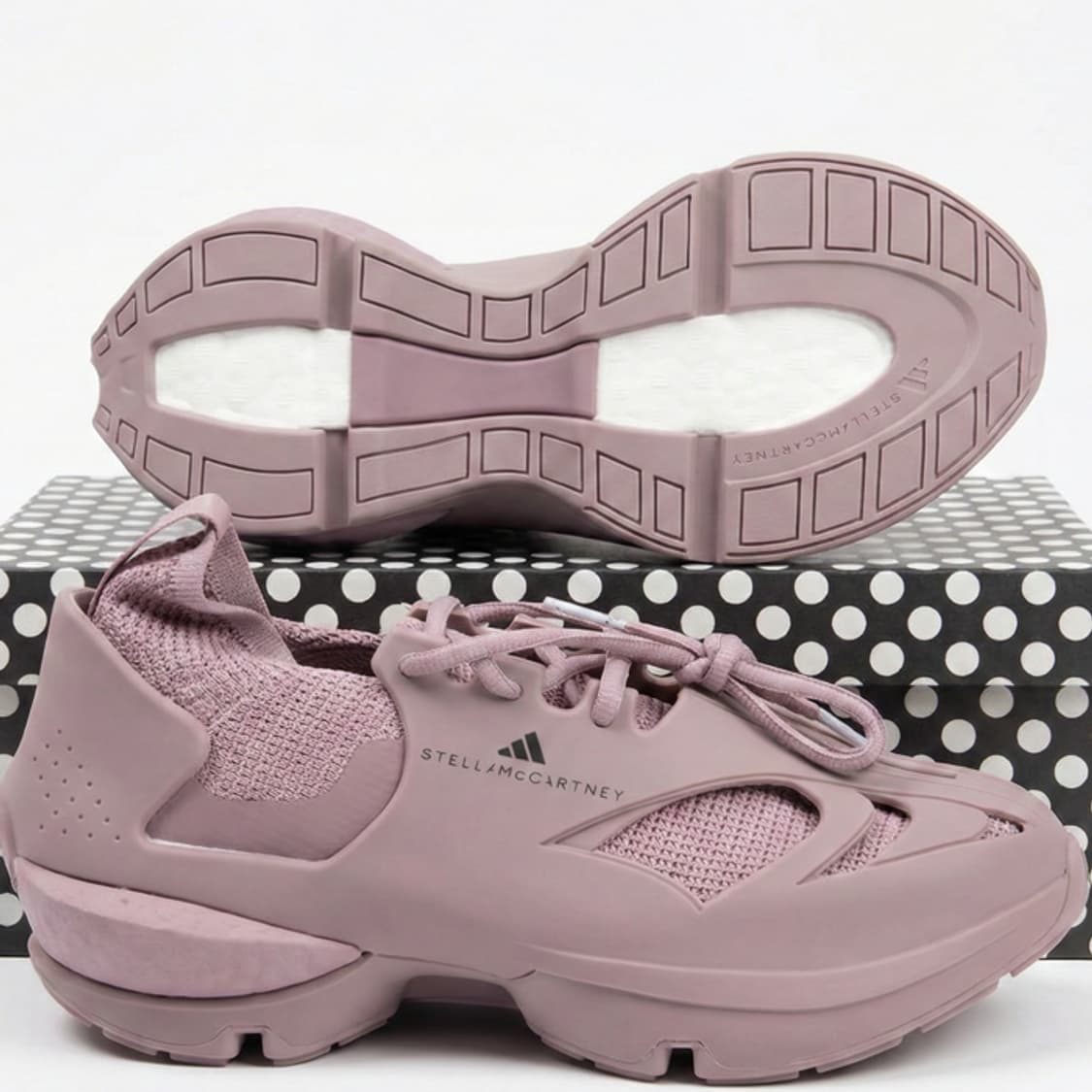새상품 아디다스 스텔라 맥카트니 스포츠웨어 러닝 운동화 핑크 사이즈 23 상품이미지3