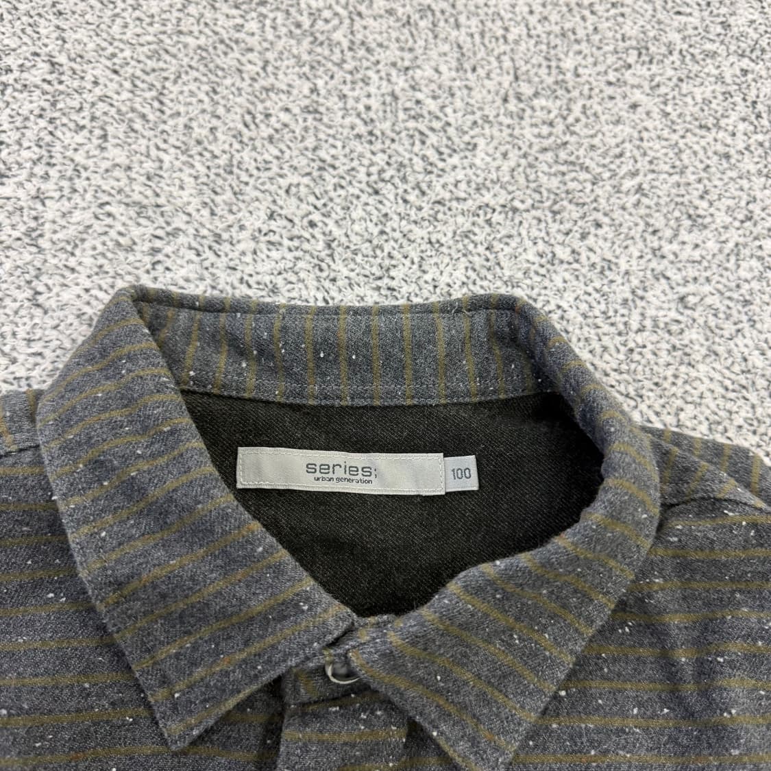 100 시리즈 스트라이프 셔츠 0128H1 상품이미지3