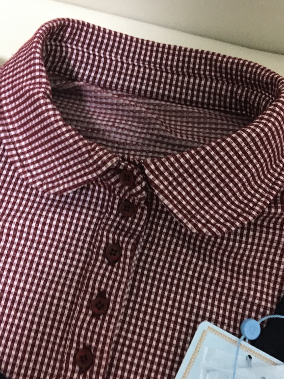 코이세이오 REVERSIBLE COLLAR LONGSLEEVES NAVY 상품이미지4