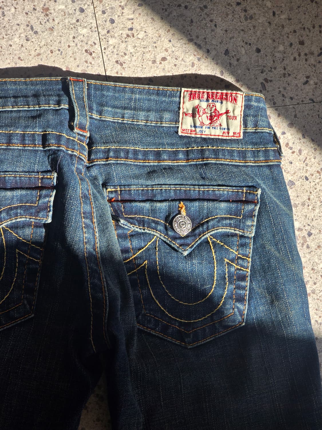 트루릴리전 조이 로우라이즈 부츠컷 데님 팬츠 29 상품이미지2