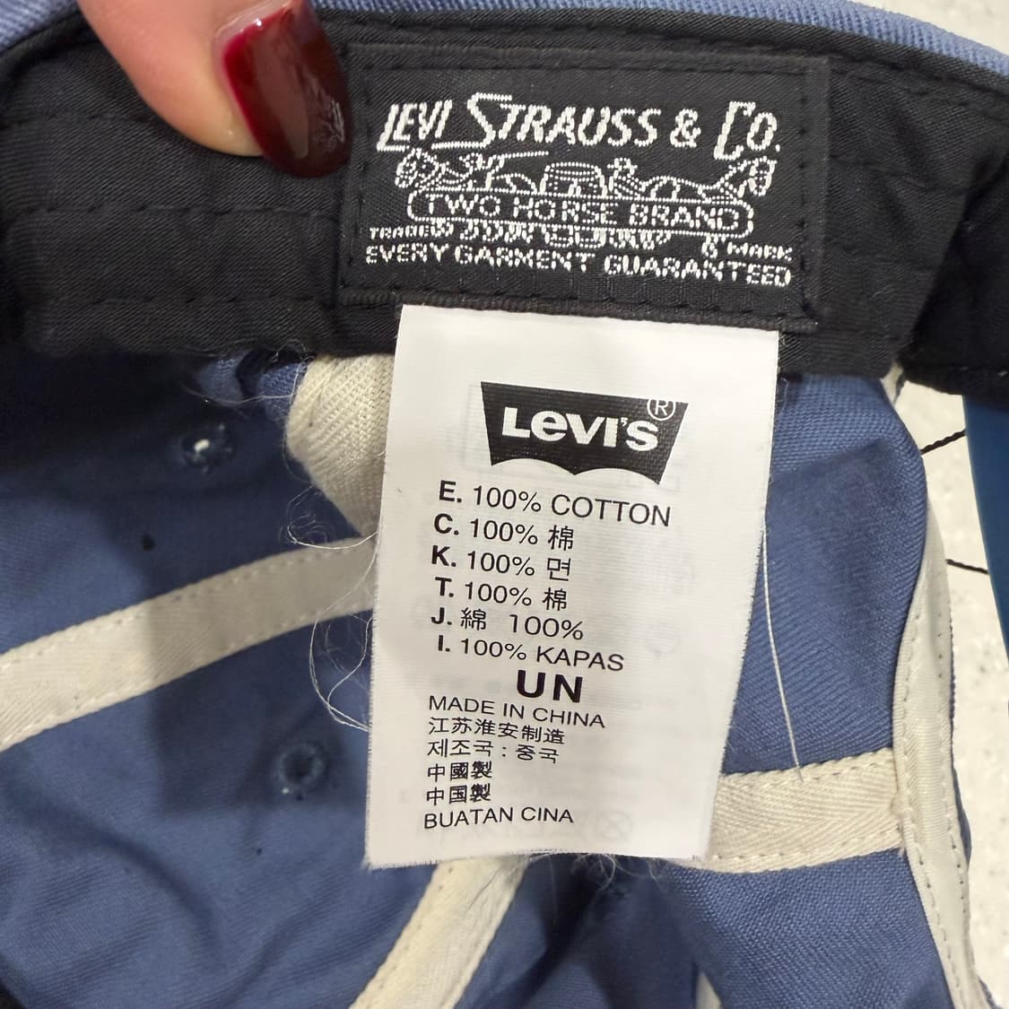 72. 리바이스 볼캡 상품이미지3