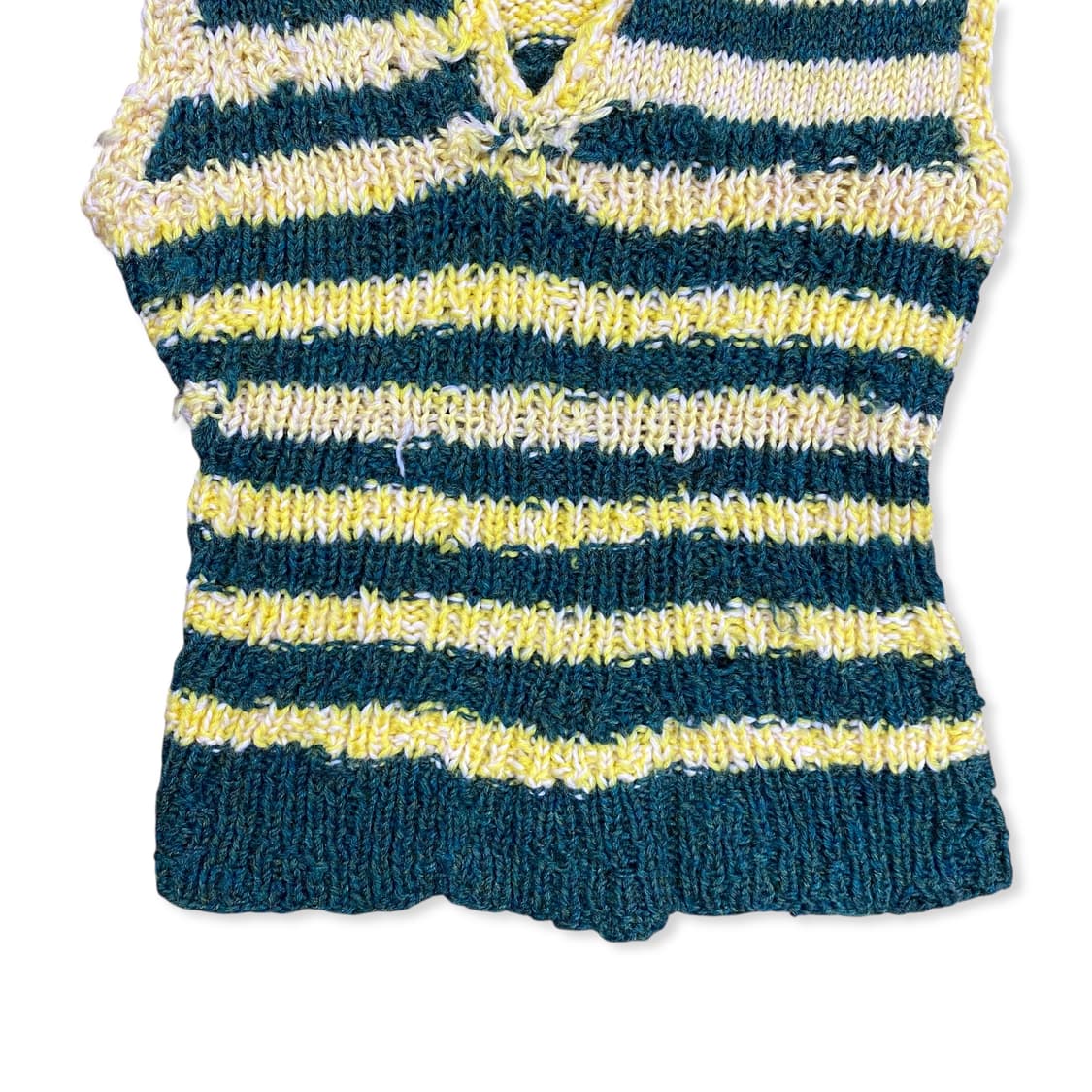 Multi yellow knit vest 상품이미지5