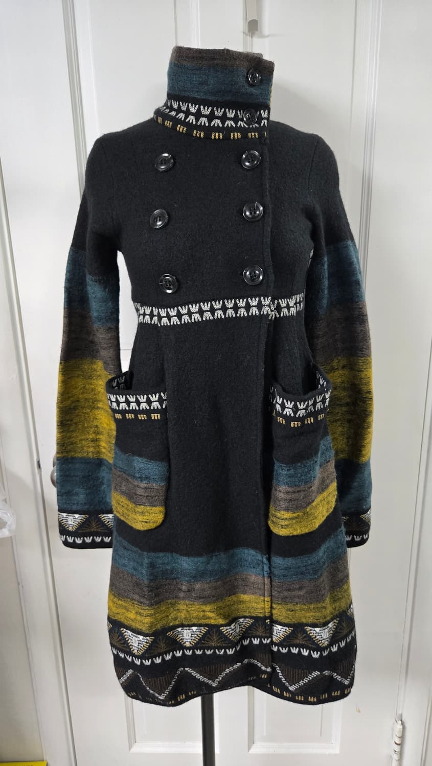 다이앤본 퍼스텐버그 빈티지 울코트 상품이미지1