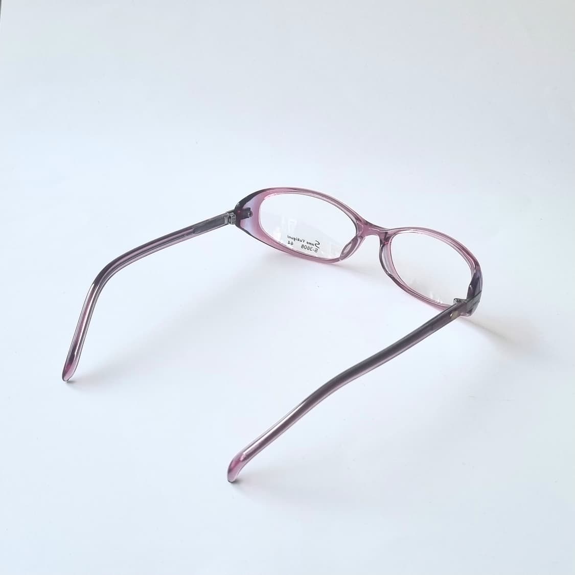 데드스탁 로즈클리어 오벌 빈티지안경테 1111 상품이미지6