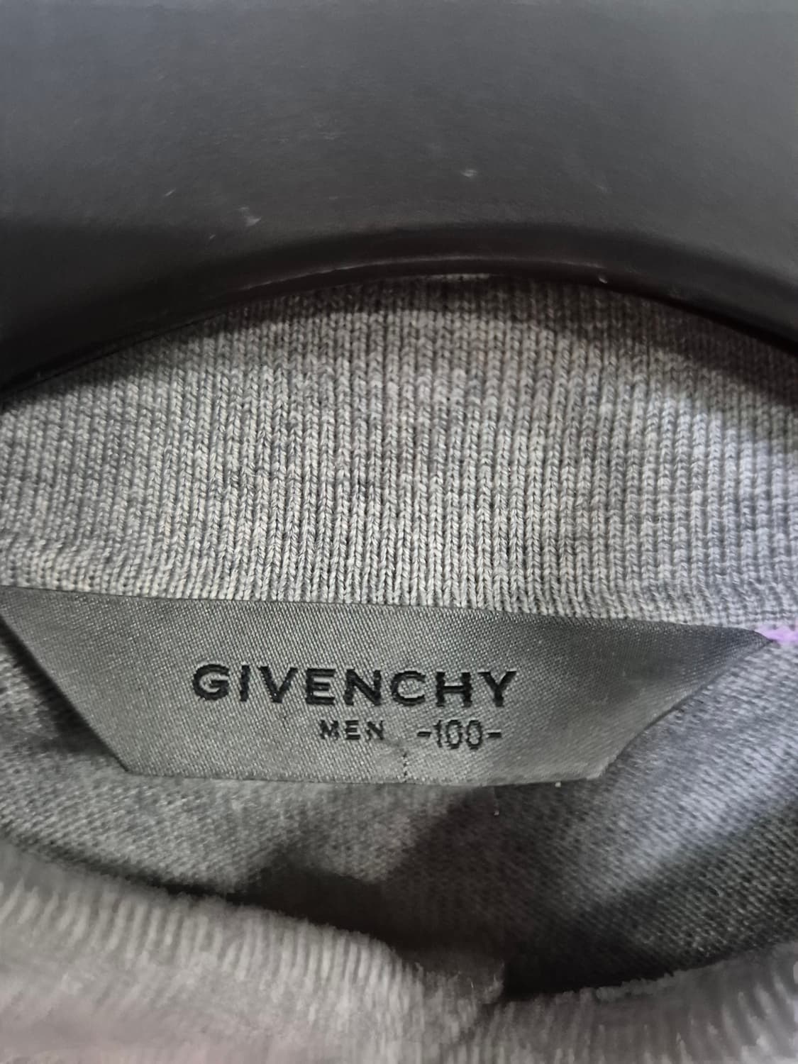 지방시 그레이 니트 폴로 셔츠 상품이미지7