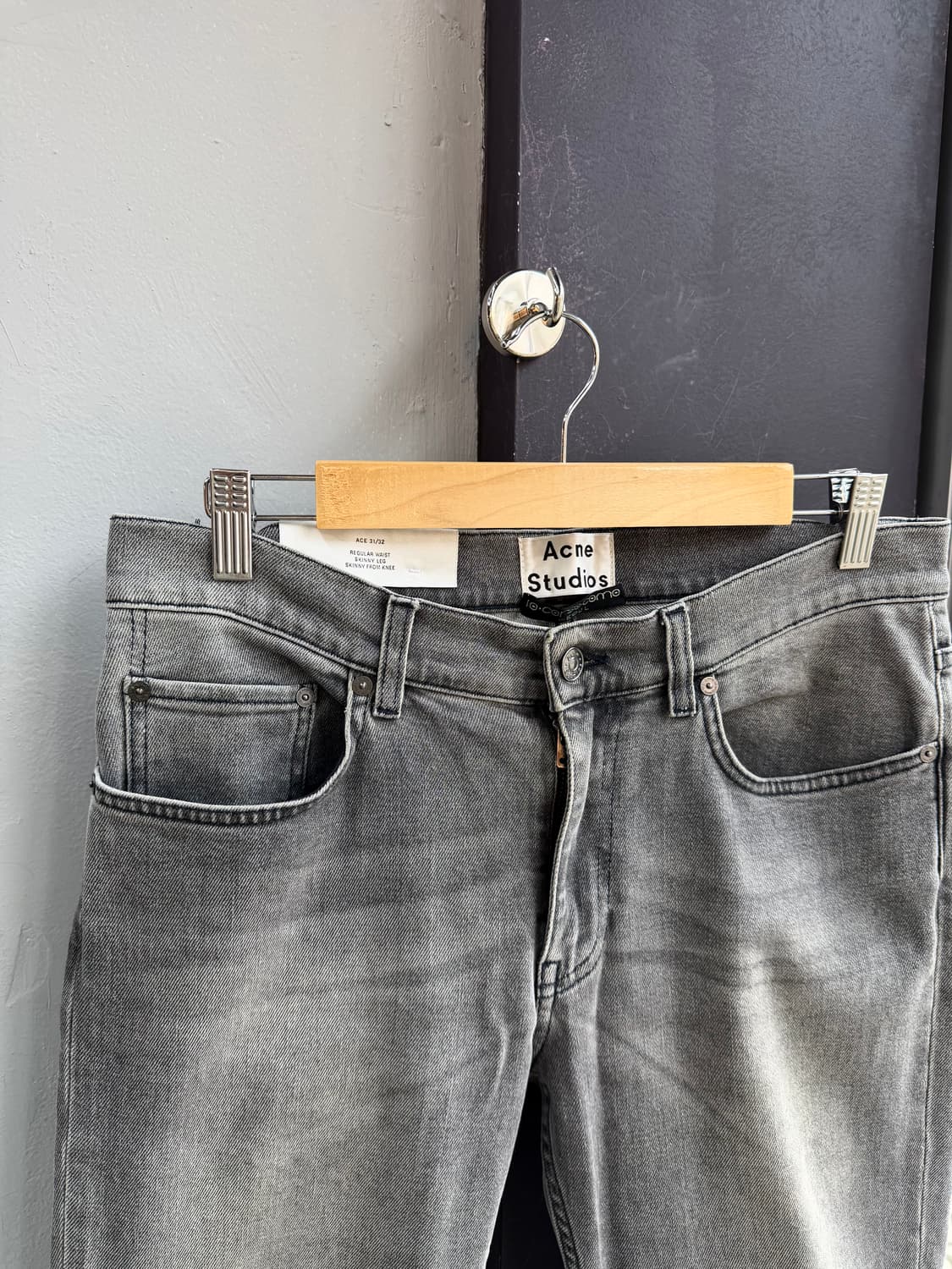 31/ 아크네스튜디오 레귤러 웨스트 워싱 진 상품이미지3