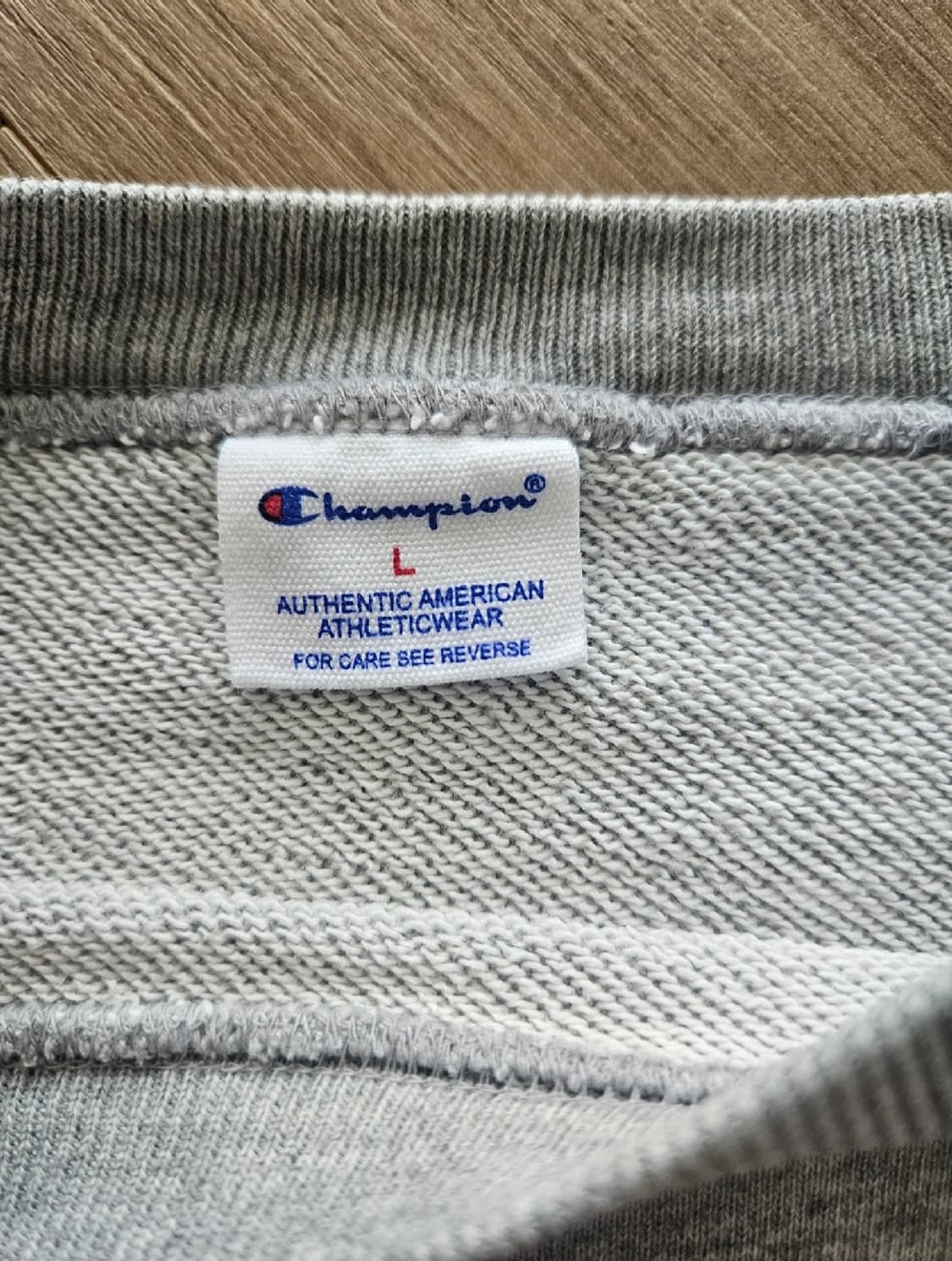 챔피온 맨투맨 그레이 L 25fw 상품이미지3