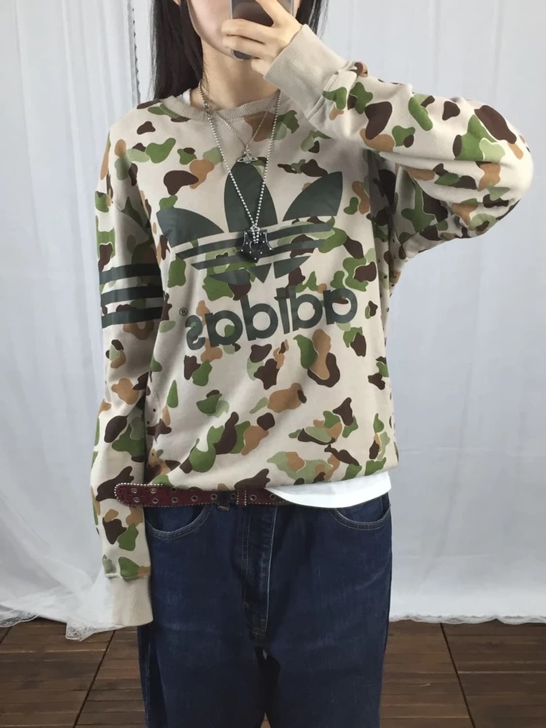 Adidas Originals Camo Sweatshirt 상품이미지2