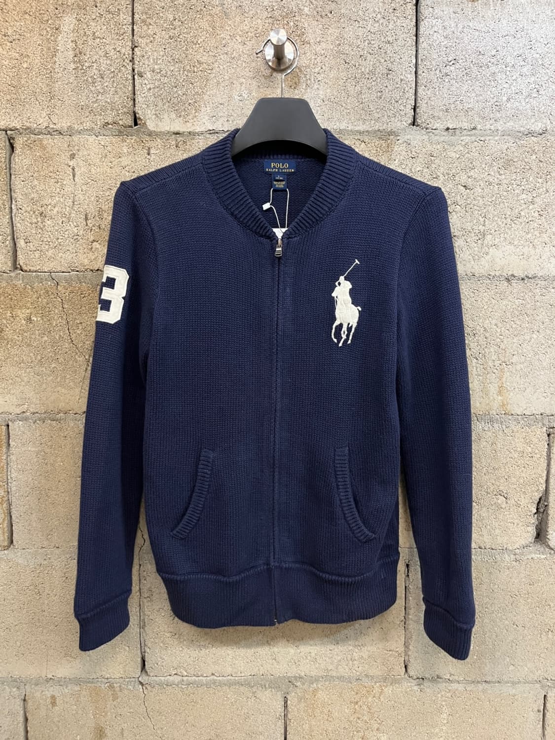 폴로 랄프 로렌 빅 포니 니트 집업 상품이미지1