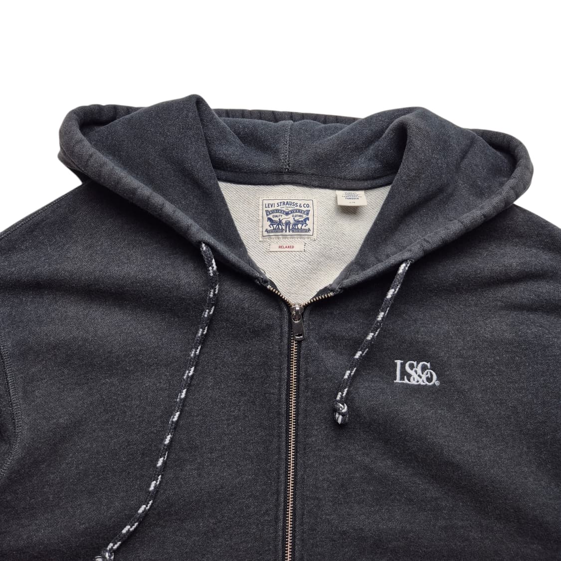 [L] 리바이스 헤비웨이트 투웨이 후드집업 상품이미지3