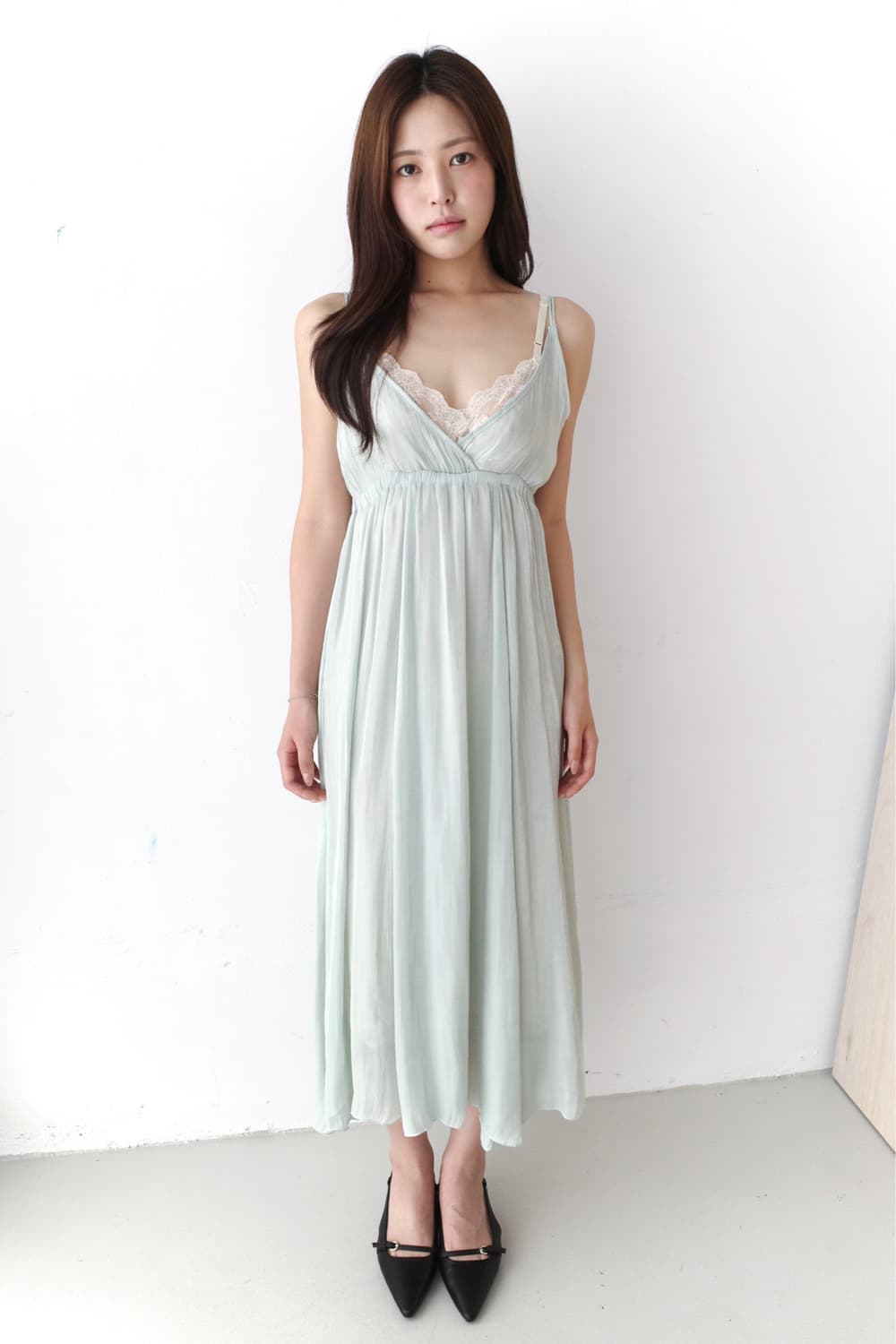 shirring long dress 상품이미지6